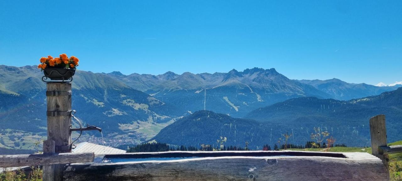 Appartement Melcher Sotcha Dadaint 654 Scuol Eksteriør billede